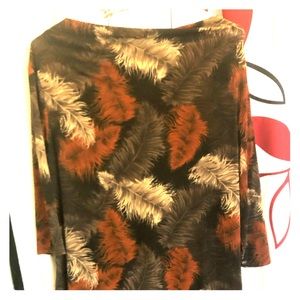 Women Brown blouse by Orchid